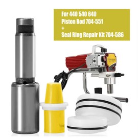 Piston Pump Repair Kit, 704-551 Piston Rod 704-586 for Titan Impact 440 540 640 Sprayer Piston Rod