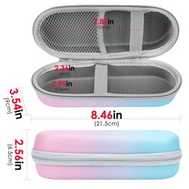 TOCCOOL Ombre Stethoscope Case Compatible with ADC 603/603FV/603BK/603FG603IST/603LV/603MCA, Stethoscope Holder Shockproof EVA Travel for Hospitals and Homes (Bag Only)