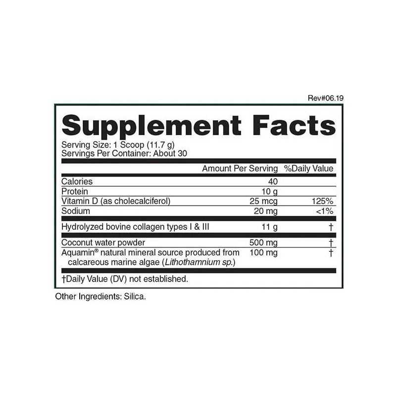 Evogen Collagen 30 Serv Colageno Hidrolizado Con Hidratacion Sabor Sin