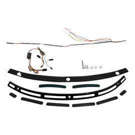 TCMT Windshield Trim W/LED Turn Signal Fit For Harley Touring 2014-2025 Electra Glide Street Glide Special Ultra Limited Tri Glide models