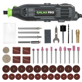 GALAX PRO GALAX PRO Rotary Tool Kit, 135W Variable Speed Control 8000-35000 RPM Rotary Tool with 48PCS Accessories Kit for Craft Projects and DIY Projects