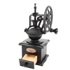 Coffee Grinder,Wooden Coffee Bean Grinder Manual Coffee Grinder Roller, Antique