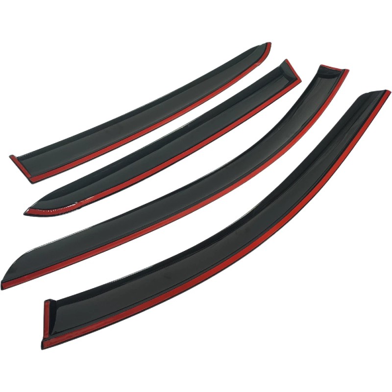 dtangor For Mazda 3 Hatchback 2019-2025 Window Visor Rain Guard