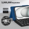 CACOE Mobilephone Mini Bluetooth Keyboard, Ultra-Thin, Portable and Foldable, Dual-Channel,