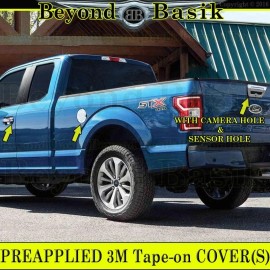 Torox 2015-2017 FORD F150 Chrome 2 Door Handle COVERS w/Smt+Gas+Tail