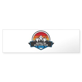 CafePress Heavenly Ski Resort South Lake Tahoe California 10"x3" Rectangle Vinyl Bumper Sticker Car Decal