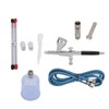G1/8 Airbrush Kit Spray Gun with Spray Pot Nozzles Needle