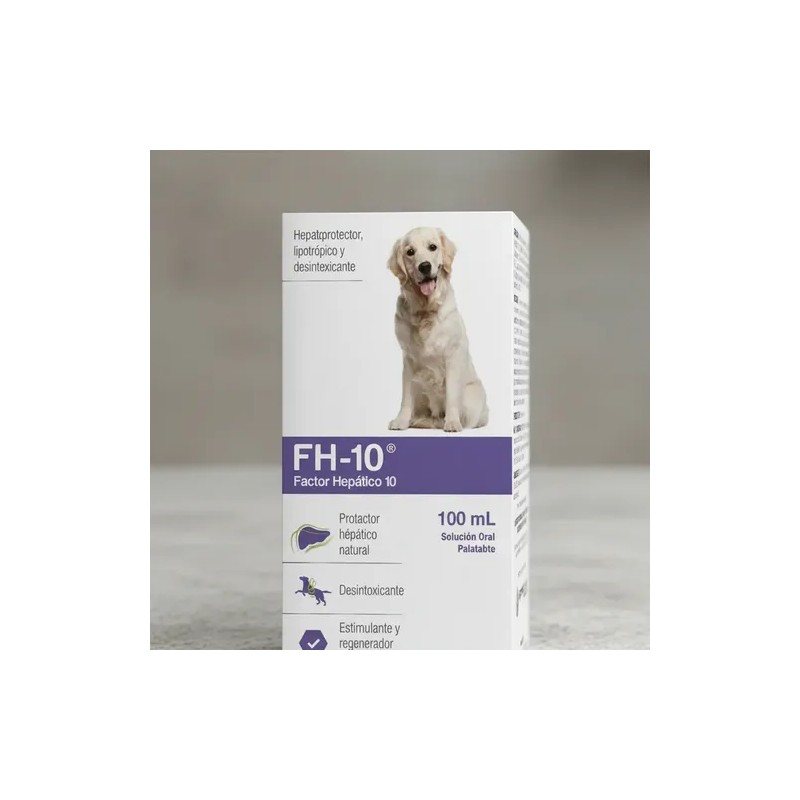FH-10 Factor Hepatico Perro 100 ml Pet-Medica