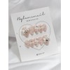 Veil White Handmade Nail Tips Wedding Nail Tips - Short