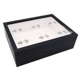 POFET Craft Frames 3D Black Deep Box Frame Deep Frame Box Display Great for Memorabilia Pictures Flowers Medals Tickets Table Wall Hanging