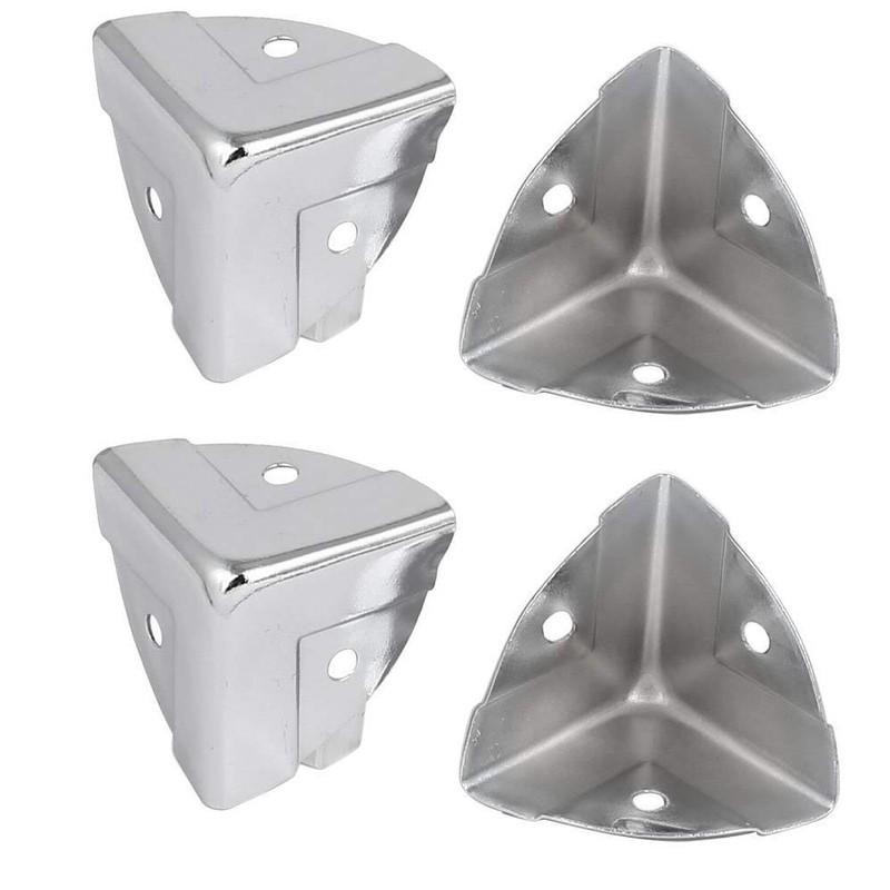 Wohlstand Furniture corners, metal corners, 40 x 40 mm, metal