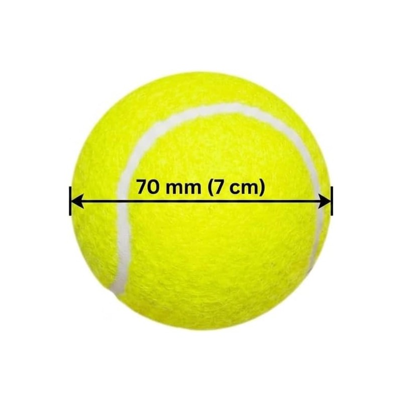 Genérico Pack de 4 Pelotas de Tenis - Pelotas de