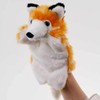 Hand Puppets Fox Plush Animal Toys for Imaginative Pretend Play