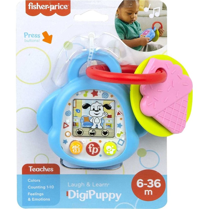 Fisher-Price Laugh & Learn DigiPuppy Pretend Handheld Digital Pet Musical