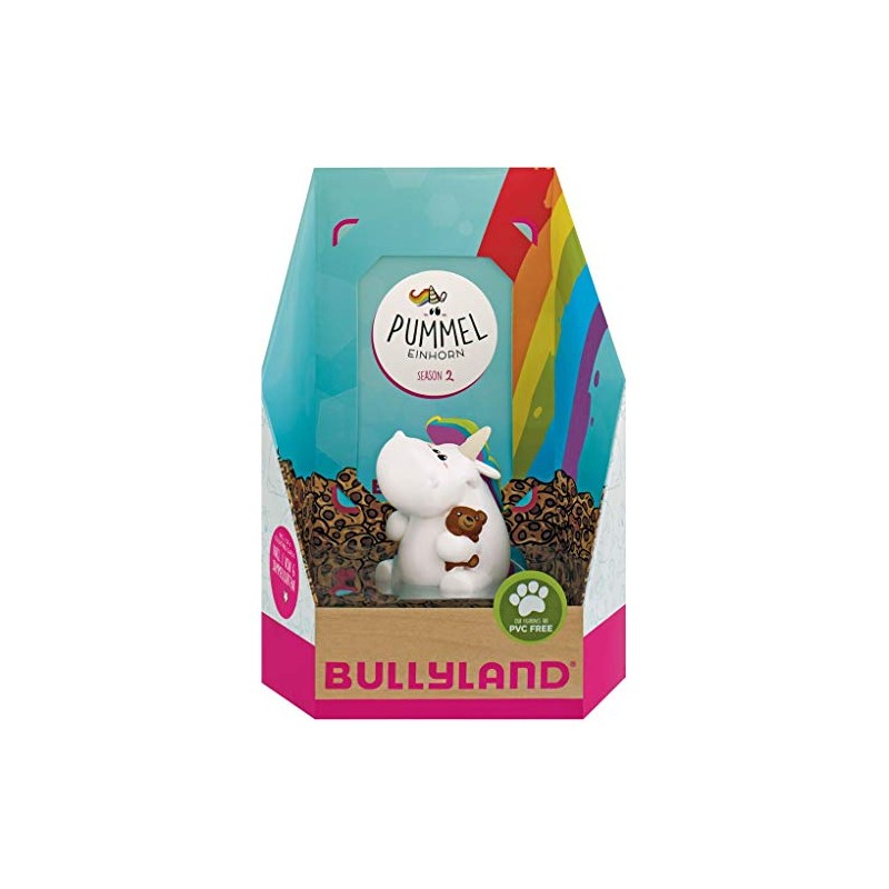 Pummeleinhorn Sammelfigur - Mit Teddy (mit Sammelkarte)