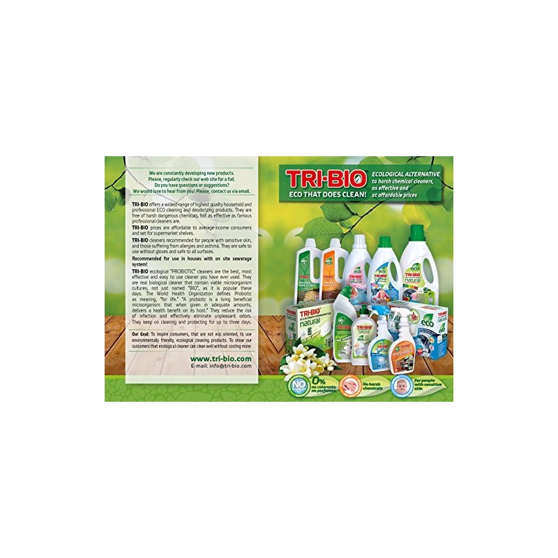TRI-BIO Eco Natural Washing Up Tablets (25 Tabs)