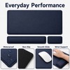 Waterproof PU Leather Desk Mat Set for Office & Gaming