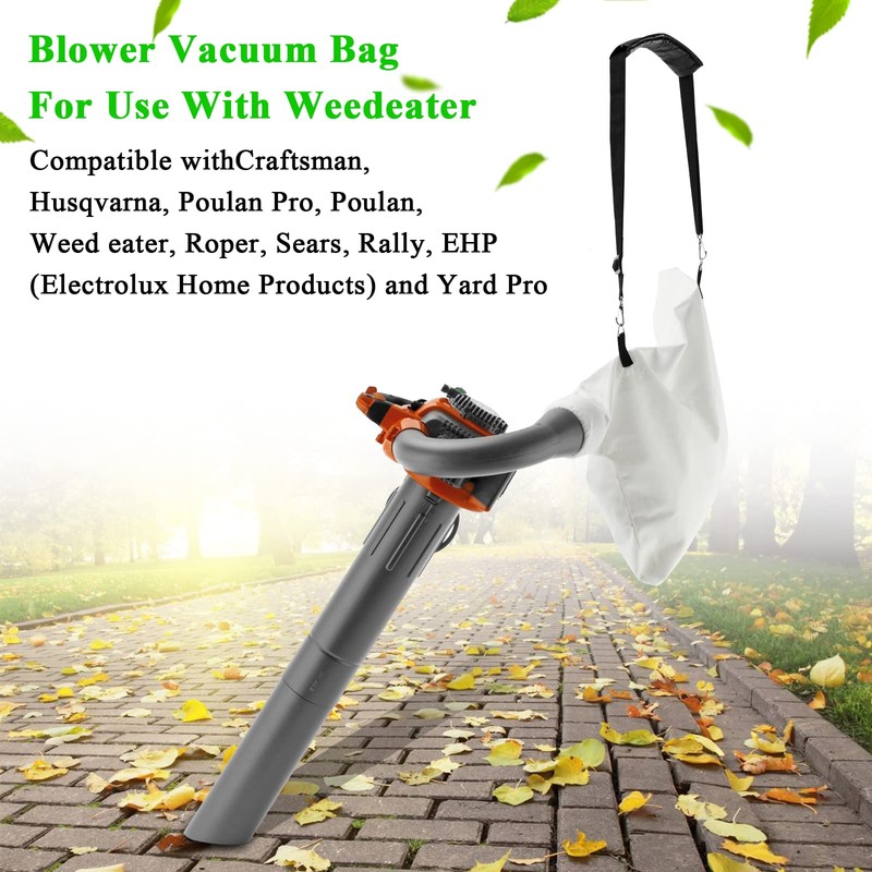 530095564 Blower Leaf Vacuum Bag - FOR Husqvarna Craftsman Poulan