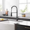 GIMILI Oil Rubbed Bronze Kitchen Faucet with Pull Down Sprayer