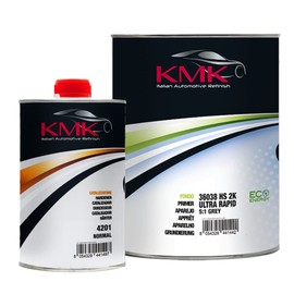 KMK HS 2K Ultra Rapid Primer Light Grey & Normal Hardner