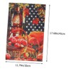 BESPORTBLE 2pcs Autumn Garden Flags Double-sided Welcome Flags Pumpkin Fall