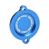 RFX PRO OIL FILTER COVER (BLUE) HUSQ FE/FC450 14-15