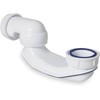 Slimline Bath Waste & Trap Kit - Low Height for