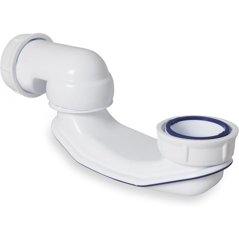 Slimline Bath Waste & Trap Kit - Low Height for