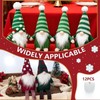 12pcs Pre Cut Gnome Beards for Easter Crafts,Faux Fur Fabric