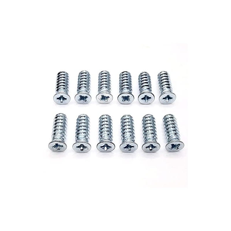 ReplacementScrews Flat Head Euro Screws Compatible with IKEA Part 100372