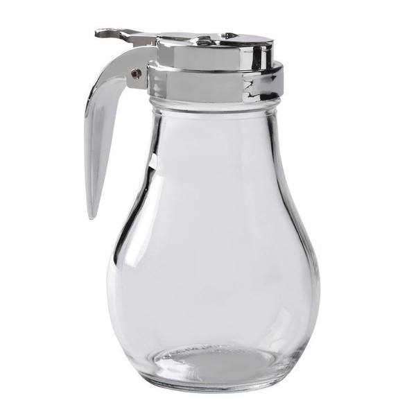 Great Credentials Syrup Dispenser with Cast Zinc Top, 14-Ounce (1,