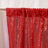 Poise3EHome Red Sequin Backdrop,5FT x 7FT Sequin Photography Backdrop Curtain