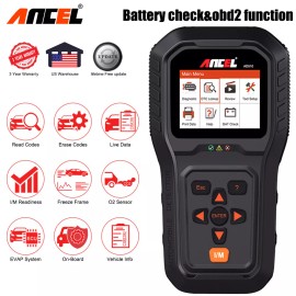 Ancel AD510 OBD2 Auto Check Engine Battery Check Diagnostic Scanner Code Reader