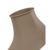 FALKE Women's Cotton Touch W SSO Cotton Plain Socks, Beige