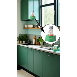 Cute Cat Wind-Up Kitchen Timer, 60-Minute Dial, 360° Rotation, for Cooking, Studying, Work Breaks, and Workouts Adorable & Functional