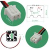 ANVISION 2-Pack 40mm x 10mm DC 12V Brushless Cooling Fan,