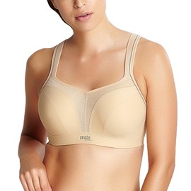 Panache Women's High Impact Underwire Sports Bra, Latte, 28HH