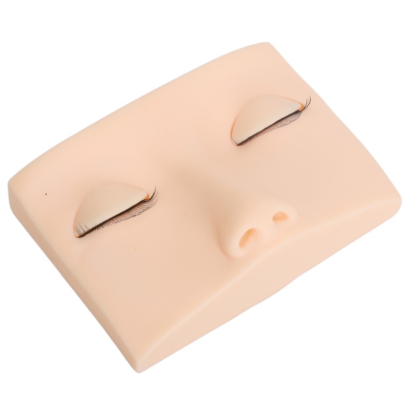 Eyelash Extension Mannequin Head Set Lash Extension Practice Face with