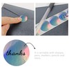 Starboling Circle Stickers,800Pcs 1inch Silver Round Coding Label,dot Stickers,Can Writing