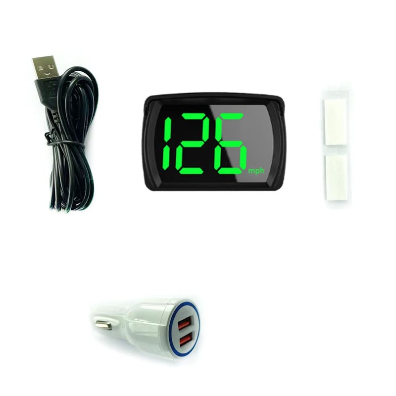 Shkalacar Car HUD Headup Display KM/H MPH GPS Digital Speedometer
