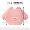 Zoosa Baby Long Sleeve Waterproof Bibs for Baby Boy Girl,Baby