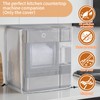 Ice Maker Cover,PVC Ice Machine Dustproof Cover,Waterproof Shield for Countertop