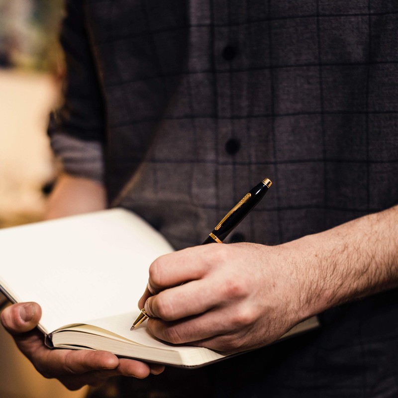 Cross Century II Lustrous Chrome Selectip Rollerball Pen