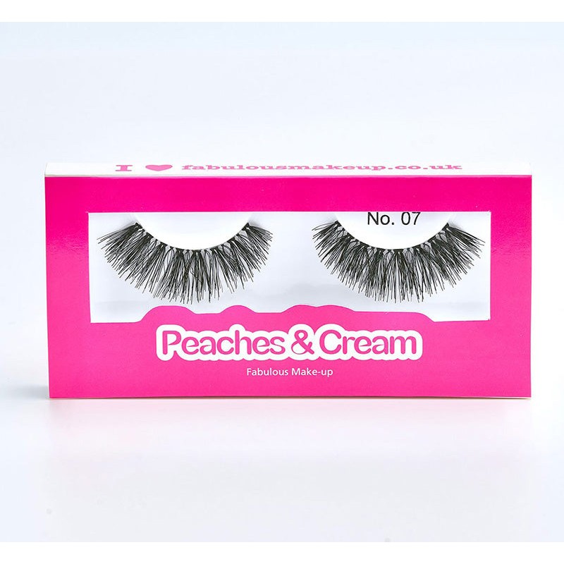 PEACHES AND CREAM NO.07 FALSE EYELASHES, PEACHES & CREAM