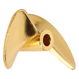 Boat Propeller, 35mm Aluminium Alloy RC Boat 2 Blades Propeller Suitable for Fei-LUN FT016 FT007 FT012 FT009 FT011 FT010 FT016(Yellow Y) Ship Model Accessories