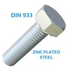 M16x80 Hex Head Bolts Metric Hexagon Bolts, Cap Screws Suitable