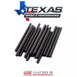 Texas Speed GM LS 5/16" Hardened 7.400" Pushrods LS1 LS3 4.8L 5.3L 5.7L 6.0L 6.2