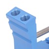 46PCS Set Pocket Dowel Hole Jig System Aluminum Alloy Slant