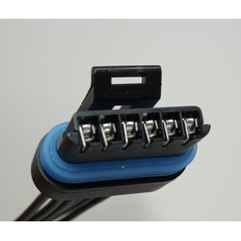 Throttle Sensor Pedal, Connector plugin Wire Repair kit Williams Control, Heavy Truck, 6 pins, 18 Gauge, 6 inches Long More Products Available alentruck.com