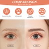 LOPHE Eyebrow Pen with 4 Fork Tip, Long-lasting Waterproof Eyebrow